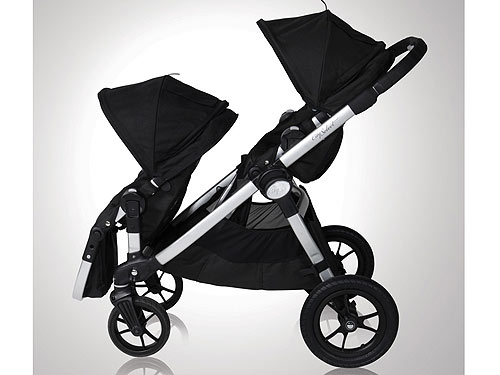 double front facing stroller