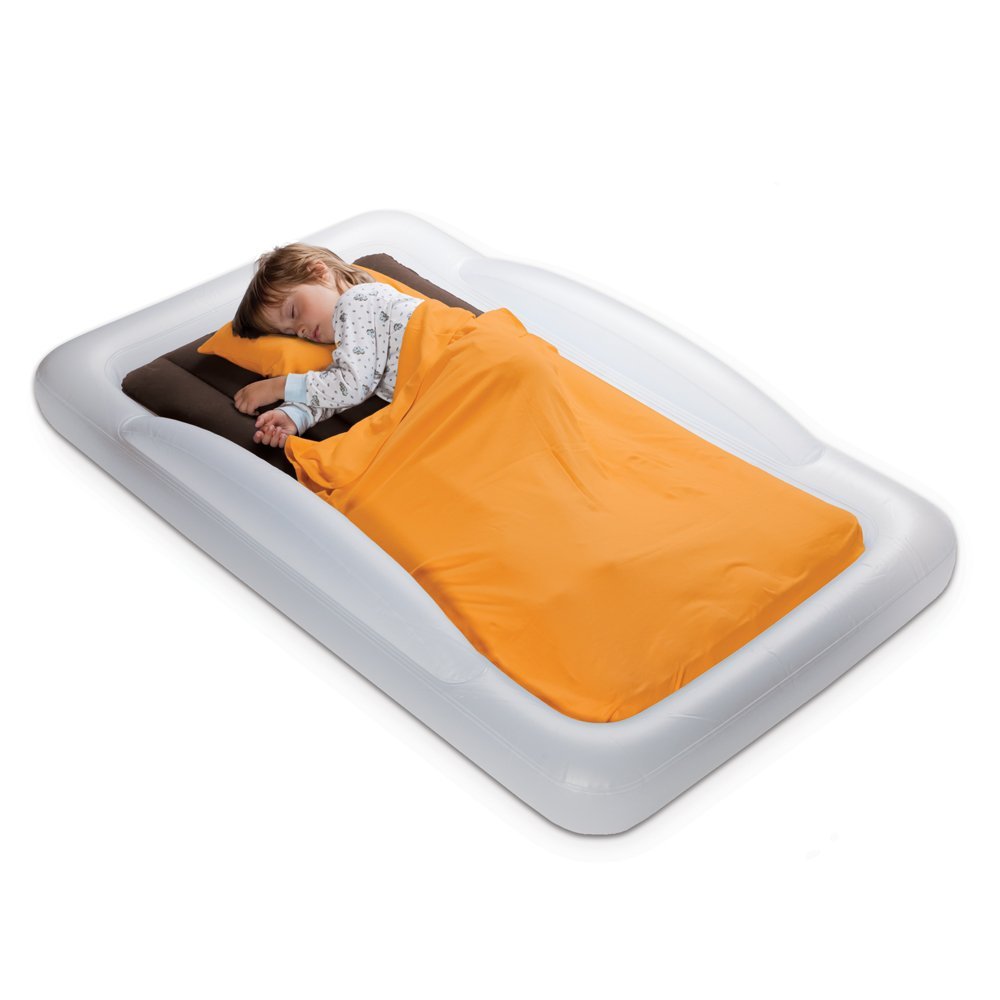 Inflatable Toddler Travel Bed, Twin Size Travel Bed